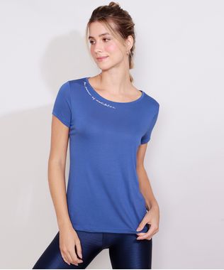 Camiseta-Feminina-Esportiva-Ace--Meditation--Manga-Curta-Decote-Redondo-Azul-9983745-Azul_1