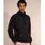Blusa-de-Moletom-Masculina-com-Bolso-Canguru-Gola-Alta-Preta-9799249-Preto_1