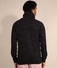 Blusa-de-Moletom-Masculina-com-Bolso-Canguru-Gola-Alta-Preta-9799249-Preto_2