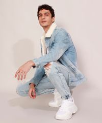 Calca-Jeans-Masculina-Jogger-Slim-Destroyed-Marmorizada-com-Cordao-Azul-Claro-9978687-Azul_Claro_6 Calca-Jeans-Masculina-Jogger-Slim-Destroyed-Marmorizada-com-Cordao-Azul-Claro-9978687-Azul_Claro_6