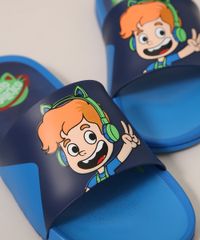 Chinelo-Infantil-Grendene-Slide-Gato-Galactico-Azul-9986777-Azul_3