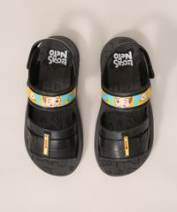 Papete-Infantil-Grendene-Lucas-Neto-Preta-9986773-Preto_2