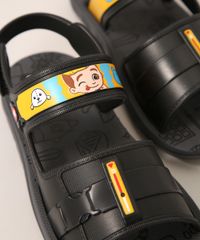 Papete-Infantil-Grendene-Lucas-Neto-Preta-9986773-Preto_3