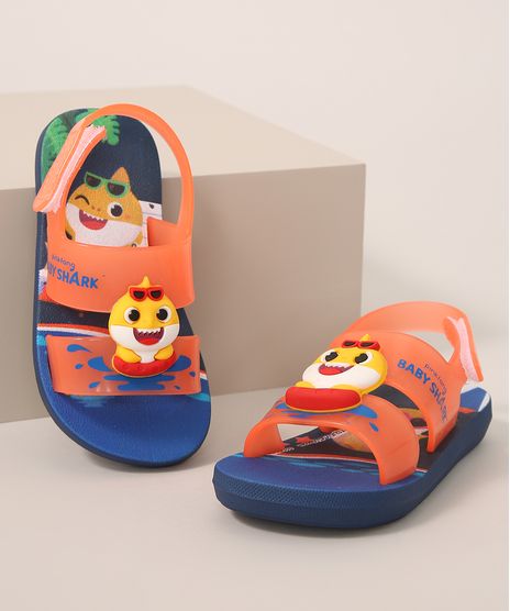 Papete-Infantil-Grendene-Baby-Shark-Laranja-9986733-Laranja_1