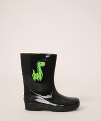 Galocha-Infantil-LueLua-Dinossauro-Preta-9987637-Preto_2