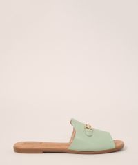 Rasteirinha-Feminina-Bebece-com-Fivela-Verde-Claro-9988052-Verde_Claro_2