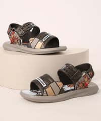 Papete-Infantil-Grendene-Homem-de-Ferro-Cinza-9974186-Cinza_1