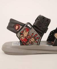 Papete-Infantil-Grendene-Homem-de-Ferro-Cinza-9974186-Cinza_3