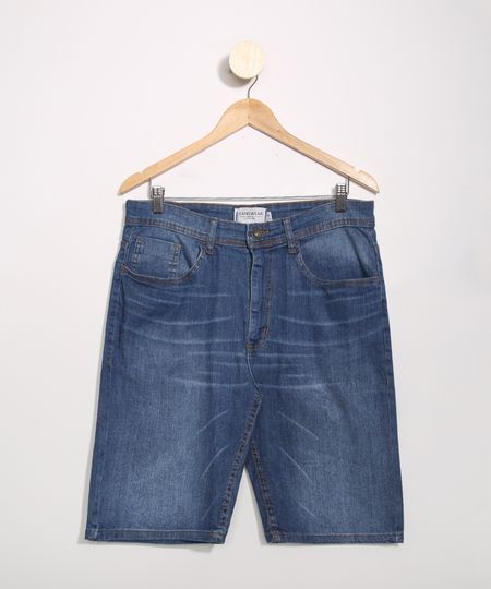 Bermuda-Jeans-Masculina-Basica-Slim-Azul-Medio-9971839-Azul_Medio_1