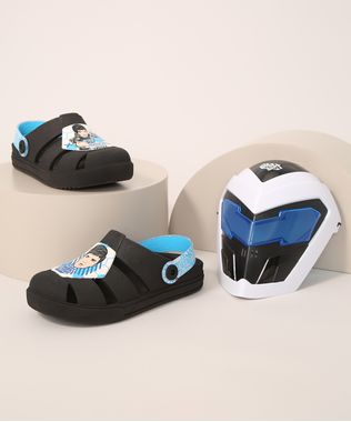 Babuche-Infantil-Grendene-Max-Steel---Brinde-Preta-9986780-Preto_1