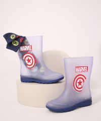 Galocha-Infantil-Grendene-Marvel-Capitao-America-Transparente---Meia-Azul-9986775-Azul_1