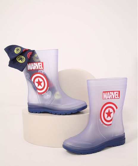 Galocha-Infantil-Grendene-Marvel-Capitao-America-Transparente---Meia-Azul-9986775-Azul_1