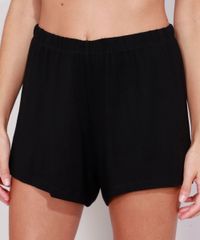 Pijama-Feminino-Camisa-Manga-Curta-com-Vivo-Contrastante-Preto-9984850-Preto_5