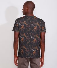 Camiseta-Masculina-Estampada-Manga-Curta-de-Folhagem-Gola-Careca-Multicor-9981169-Multicor_2
