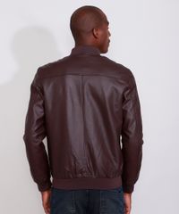 Jaqueta-Bomber-Masculina-Slim-com-Micro-Furos-e-Bolsos-Vinho-9783162-Vinho_2