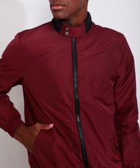 Jaqueta-Bomber-Masculina-Slim-com-Bolsos-Vinho-9816123-Vinho_6