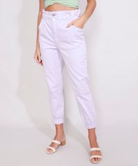 Calca-de-Sarja-Feminina-Mom-Jogger-Clochard-Cintura-Super-Alta-Lilas-9984768-Lilas_1