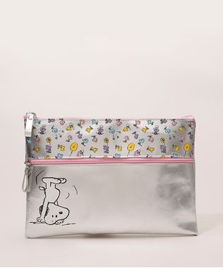 Necessaire-Feminina-Snoopy-Prateada-9985521-Prateada_1