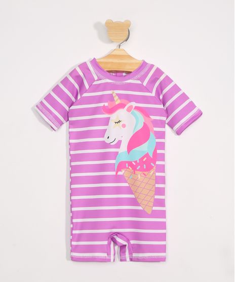 Macaquinho-de-Praia-Infantil-Listrado-Unicornio-Manga-Curta-com-Protecao-UV50--Roxo-9980977-Roxo_1