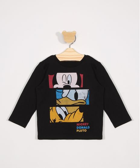Camiseta-Infantil-Manga-Longa-Turma-do-Mickey-Preta-9983142-Preto_1