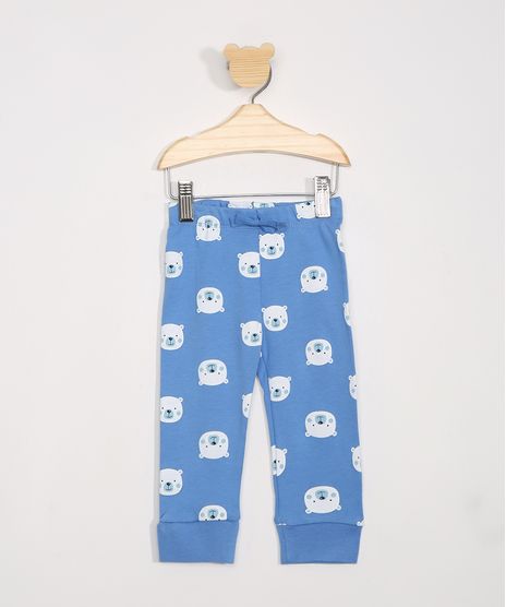 Calca-de-Moletom-Infantil-Estampada-de-Ursos-Polares-Azul-9972003-Azul_1