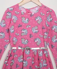 Vestido-Infantil-Manga-Longa-Estampado-Unicornio-com-Cinto-Rosa-9979210-Rosa_3