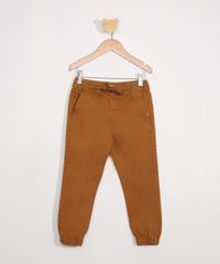 Calca-de-Sarja-Infantil-Jogger-com-Cordao-Caramelo-9980311-Caramelo_1