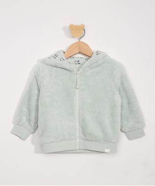 Jaqueta-de-Pelo-Infantil-com-Capuz-e-Orelhinhas-Verde-Claro-9801300-Verde_Claro_1