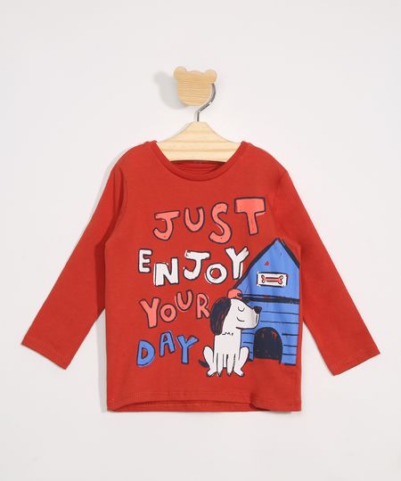 Camiseta-Infantil-Manga-Longa--Just-Enjoy-Your-Day--Vermelha-9976122-Vermelho_1 Camiseta-Infantil-Manga-Longa--Just-Enjoy-Your-Day--Vermelha-9976122-Vermelho_1