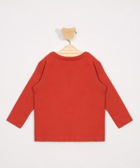Camiseta-Infantil-Manga-Longa--Just-Enjoy-Your-Day--Vermelha-9976122-Vermelho_4