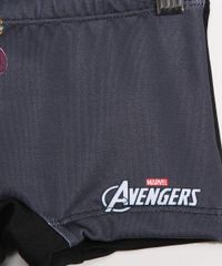 Sunga-Infantil-Boxer-Os-Vingadores-com-Protecao-UV50--Cinza-9981091-Cinza_4