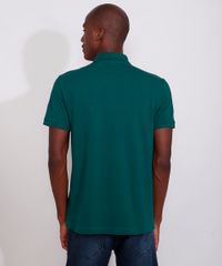 Polo-Masculina-Comfort-com-Bolso-Manga-Curta-Verde-Escuro-9640963-Verde_Escuro_2