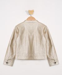 Jaqueta-Biker-Infantil-com-Bolsos-Dourada-9972351-Dourado_2