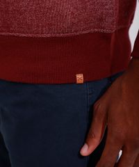 Blusa-de-Moletom-Masculina-com-Veludo-Cotele-Gola-Careca-Vinho-9784437-Vinho_5