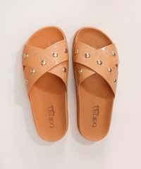 Rasteirinha-Feminina-Beira-Rio-Texturizada-Croco-com-Tachas-Bege-9988807-Bege_2