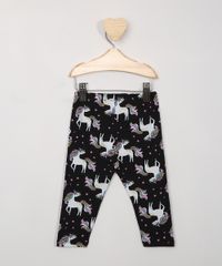 Calca-Legging-Infantil-Estampada-de-Unicornios-Preta-9982327-Preto_2