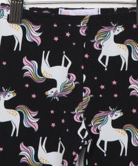 Calca-Legging-Infantil-Estampada-de-Unicornios-Preta-9982327-Preto_4