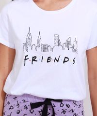 Pijama-Feminino-Manga-Curta-Friends-Branco-9974713-Branco_2