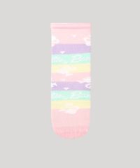 Galocha-Infantil-Grendene-Barbie-Transparente---Meia-Rosa-9986581-Rosa_4