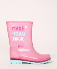 Galocha-Infantil-Grendene-Barbie-Transparente---Meia-Rosa-9986582-Rosa_2
