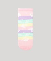 Galocha-Infantil-Grendene-Barbie-Transparente---Meia-Rosa-9986582-Rosa_4
