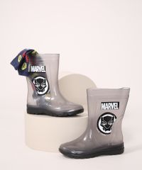 Galocha-Infantil-Grendene-Marvel-Pantera-Negra-Transparente---Meia-Preta-9986774-Preto_1