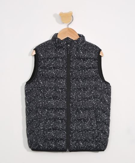 Colete-Puffer-Infantil-Estampado-de-Respingos-Preto-9781951-Preto_1 Colete-Puffer-Infantil-Estampado-de-Respingos-Preto-9781951-Preto_1