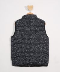 Colete-Puffer-Infantil-Estampado-de-Respingos-Preto-9781951-Preto_2