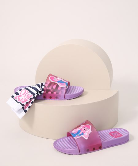 Chinelo-Infantil-Slide-Grendene-Any-Malu---Meia-Lilas-9986565-Lilas_1