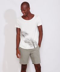 Camiseta-Masculina-Slim-Manga-Curta-Gola-Canoa-com-Linho-e-Folhagem-Off-White-9965760-Off_White_3