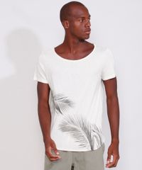 Camiseta-Masculina-Slim-Manga-Curta-Gola-Canoa-com-Linho-e-Folhagem-Off-White-9965760-Off_White_6