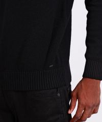 Sueter-de-Trico-Masculino-Texturizado-Gola-Alta-Preto-9790144-Preto_5