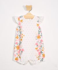 Macaquinho-Infantil-Texturizado-Estampado-de-Poa-com-Babados-Sem-Manga-Off-White-9980537-Off_White_1
