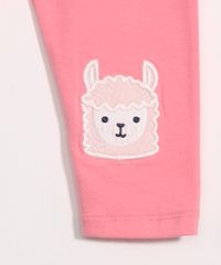 Calca-Legging-Infantil-Lhama-com-Bordado-Rosa-9970957-Rosa_5